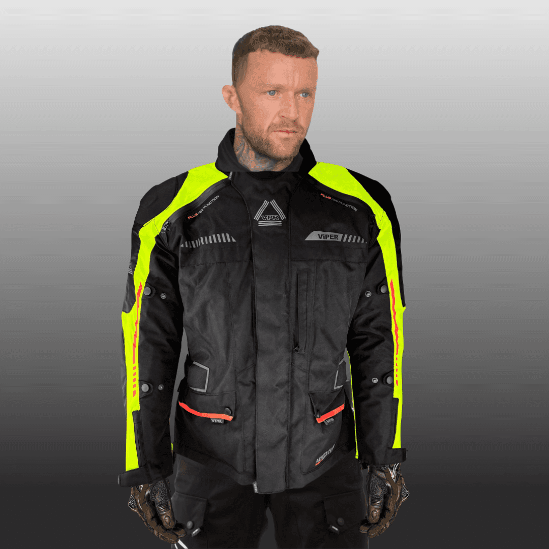 Tour-X Jacket Black & Fluo